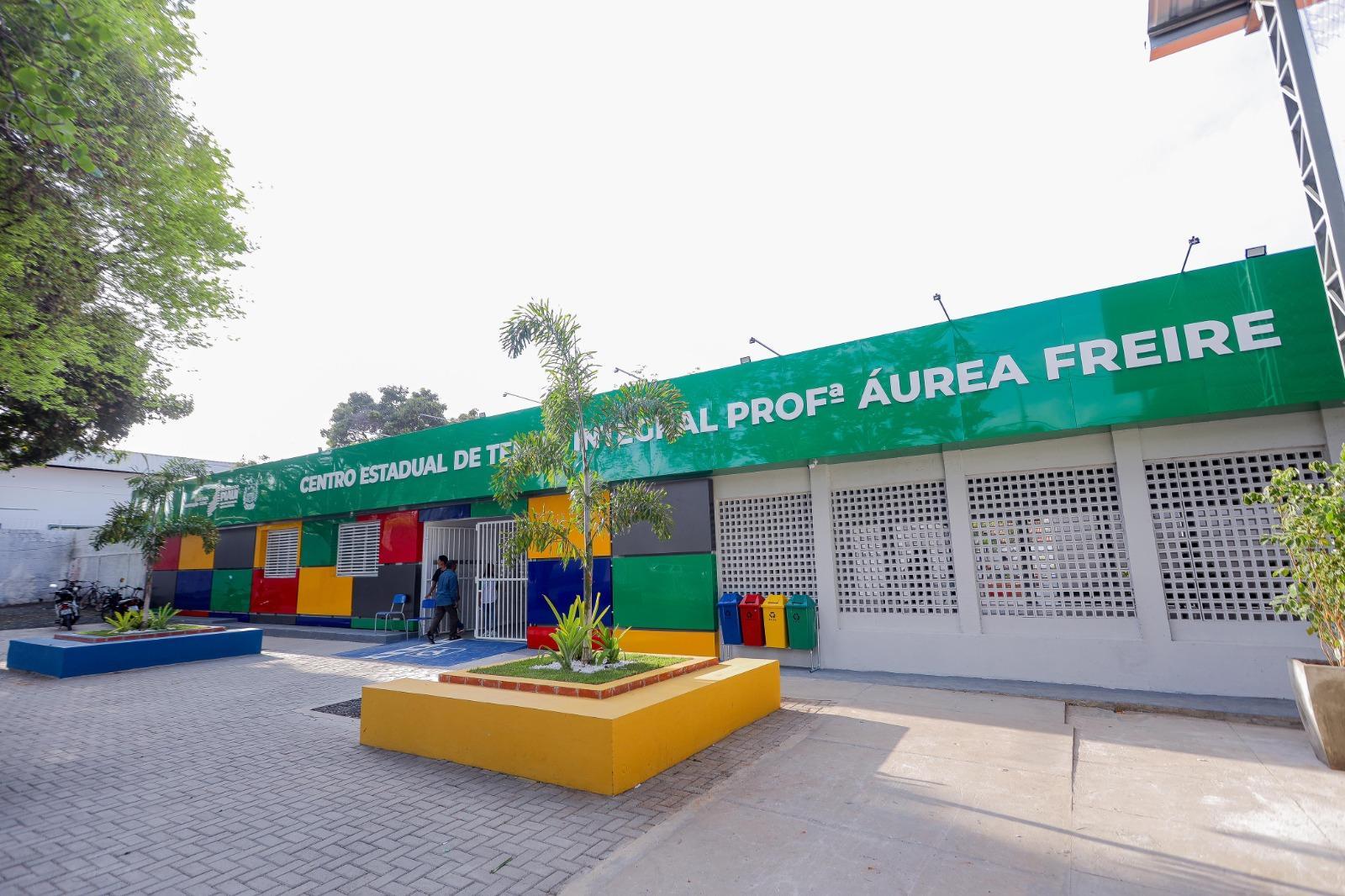 Reforma, ampliação, modernização e climatização do Centro Estadual de Tempo Integral (Ceti) Professora Áurea Freire