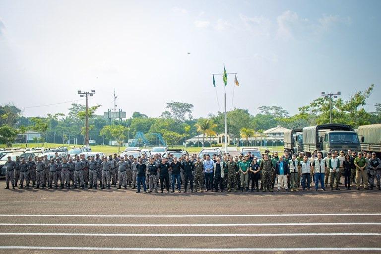 Equipes com integrantes de diversas áreas do Governo Federal mobilizadas para a desintrusão