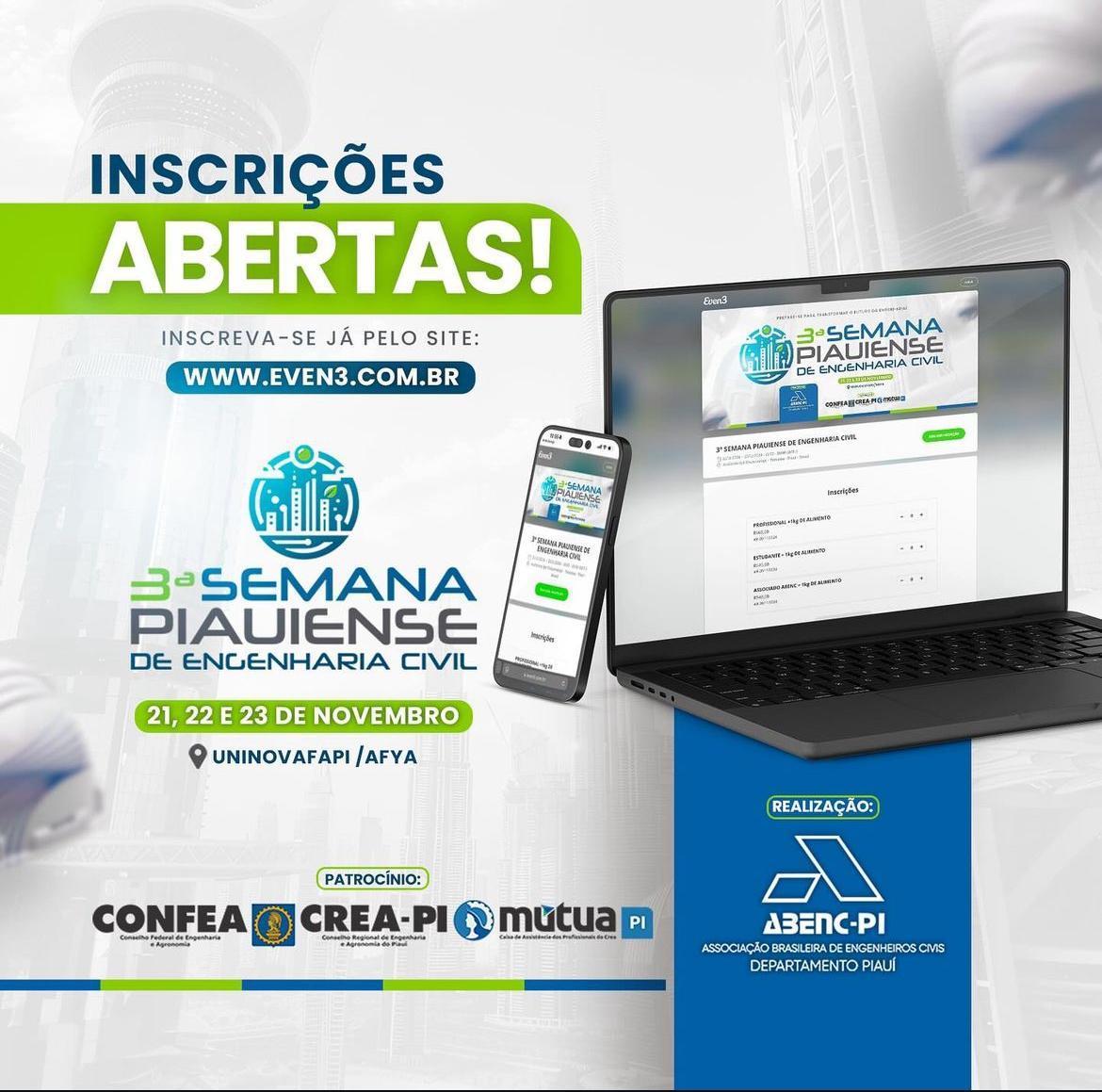3ª Semana Piauiense de Engenharia Civil