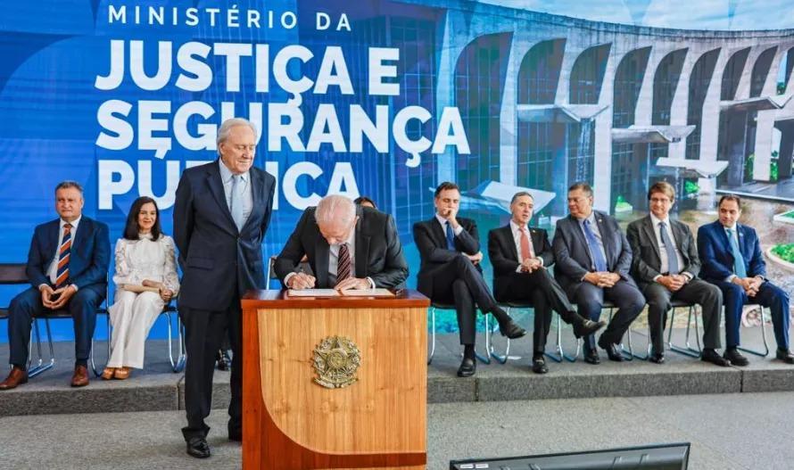 Cerimônia de posse do novo ministro da Justiça e Segurança Pública, Ricardo Lewandowski