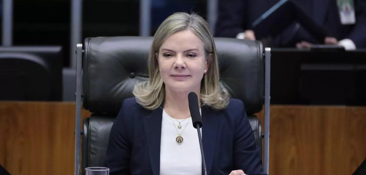 Presidente do PT, Gleisi Hoffmann