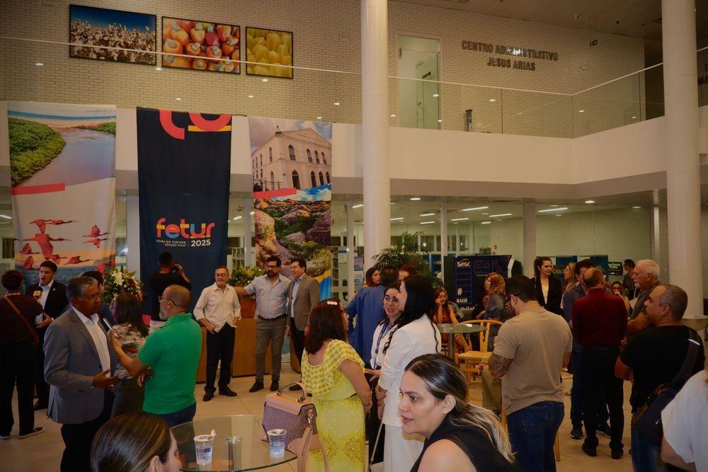 Lançamento oficial da Feira do Turismo - Edição Piauí (Fetur), realizado nesta quarta-feira (05), no Sesc Cajuína, em Teresina