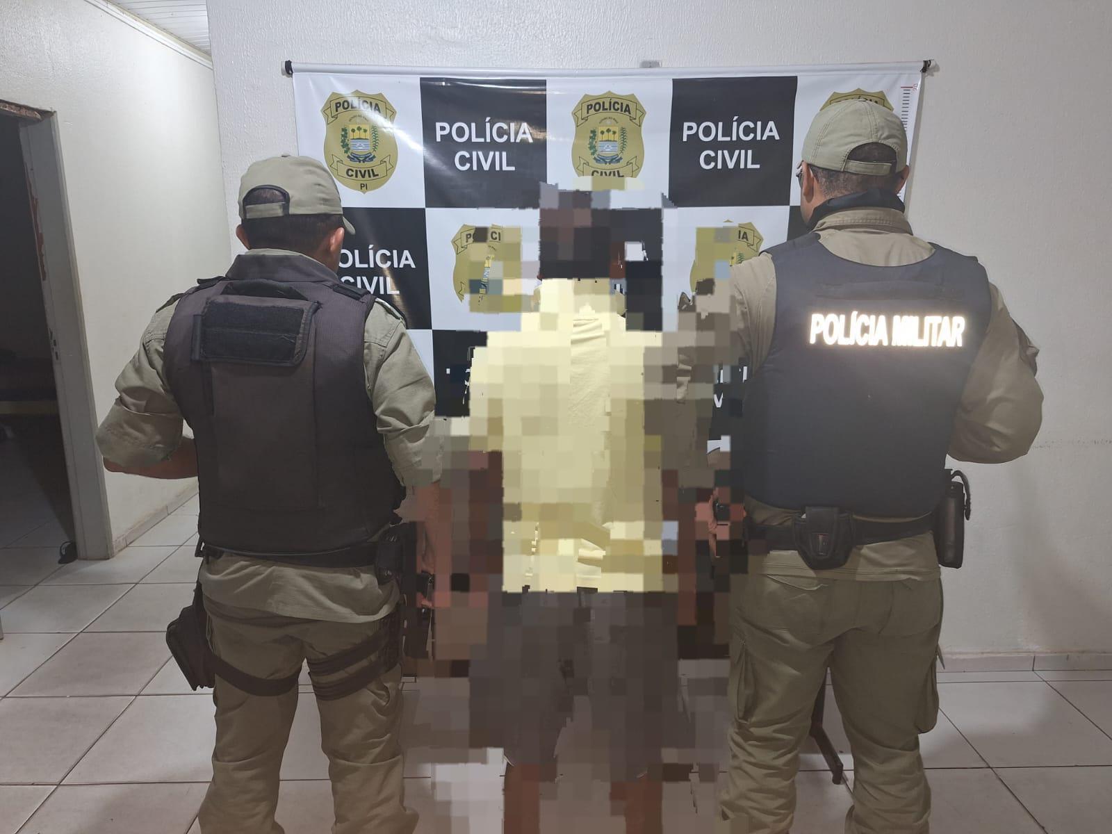 O suspeito ameaçou um desafeto após uma discussão