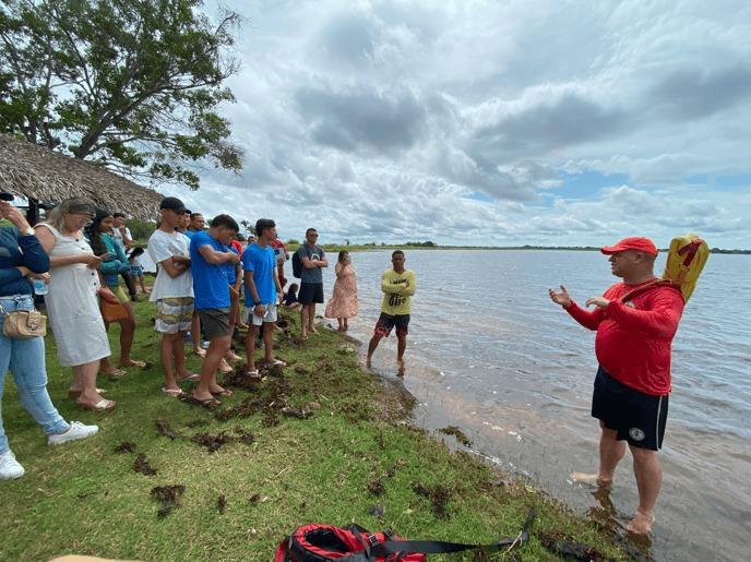 Campanha Banho Seguro  em Castelo do Piauí