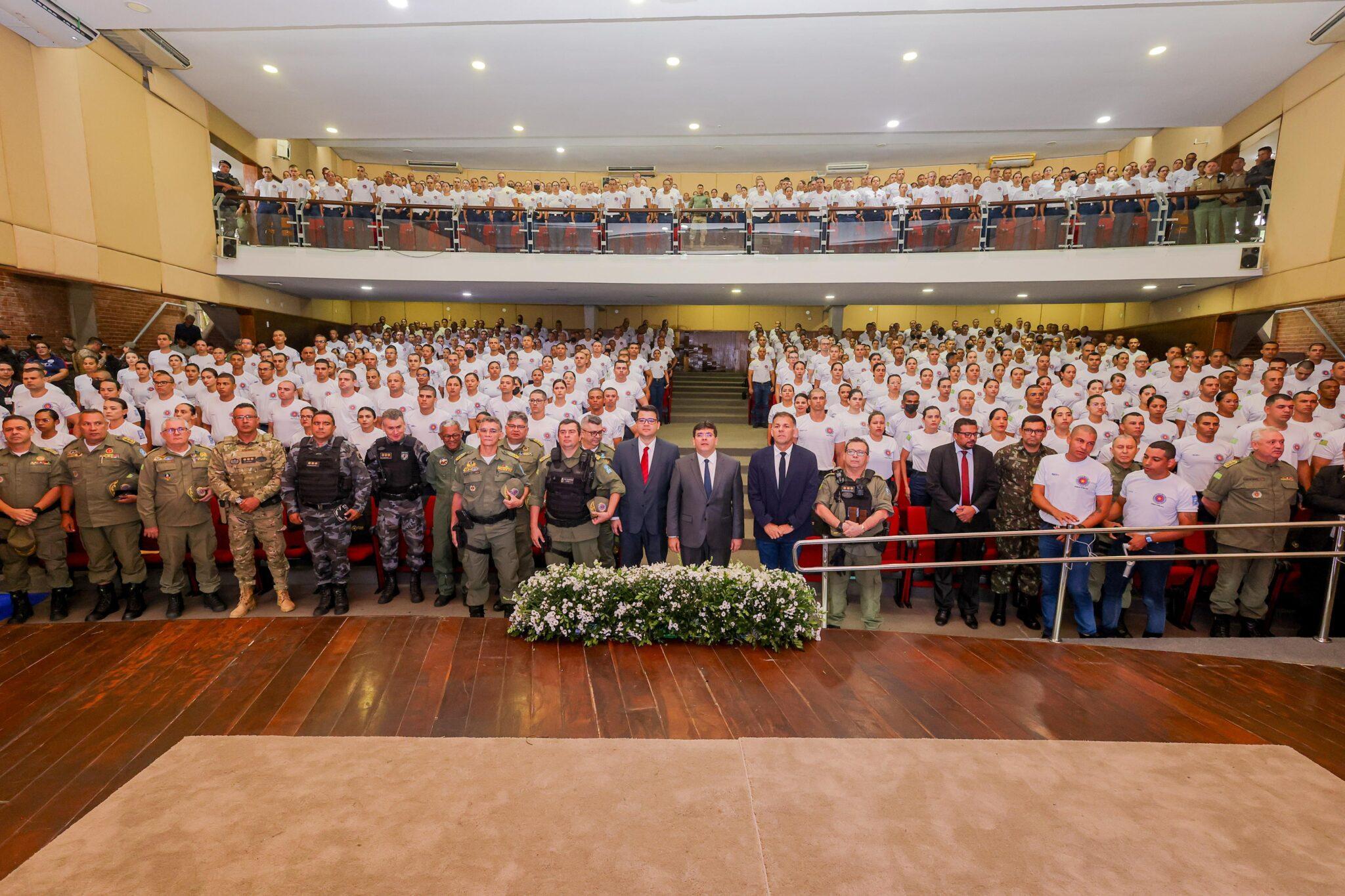 Aula inaugural do Curso de Formação de Soldados 2025 da Polícia Militar do Piauí (PMPI)