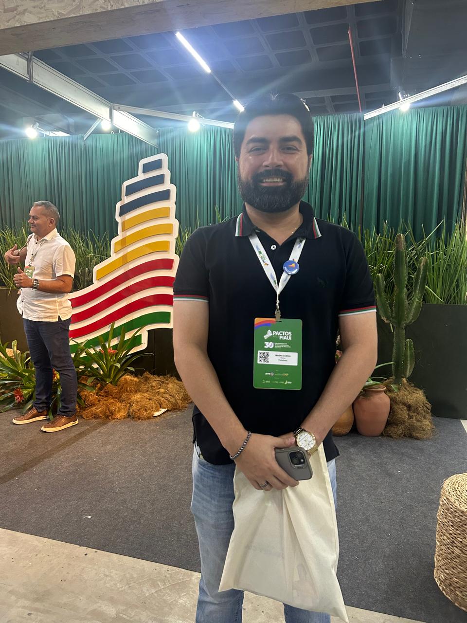 O prefeito de Simões, Magno Dantas