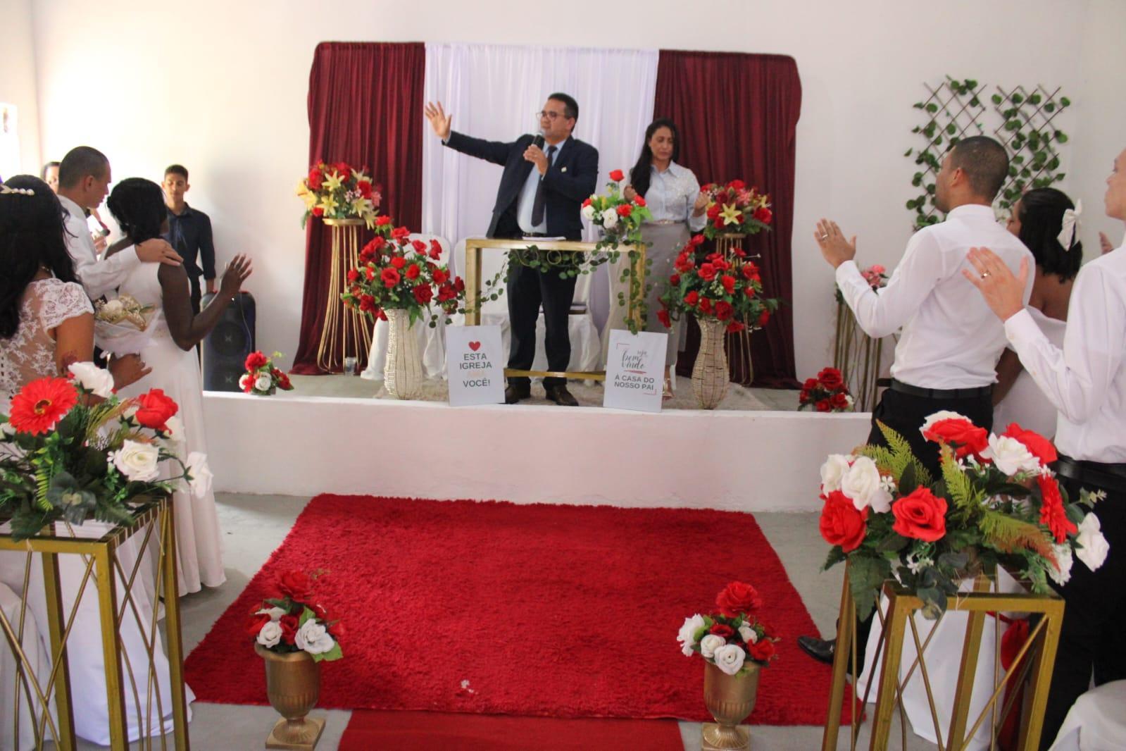 Casamento coletivo do sistema prisional