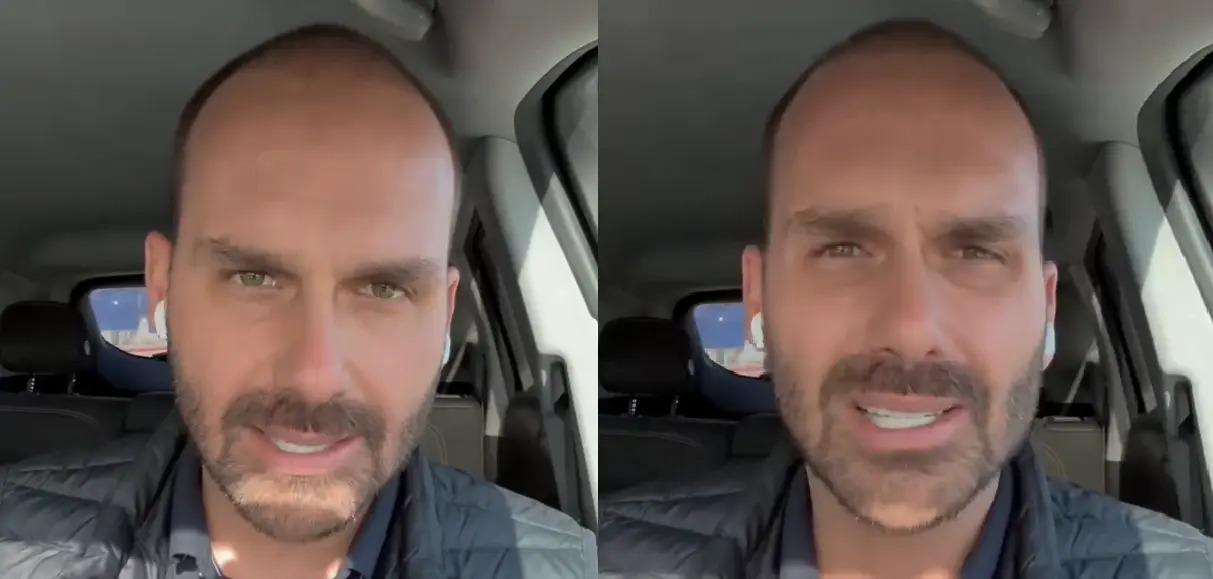 Eduardo Bolsonaro chama Moraes de “psicopata” e ameaça ministro: “Vai arder no juízo final”