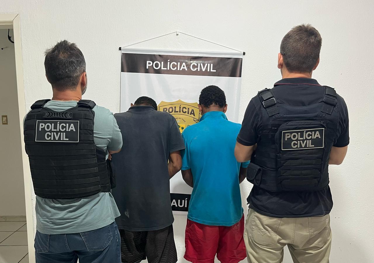 Presos suspeitos de invadir escritório em Teresina