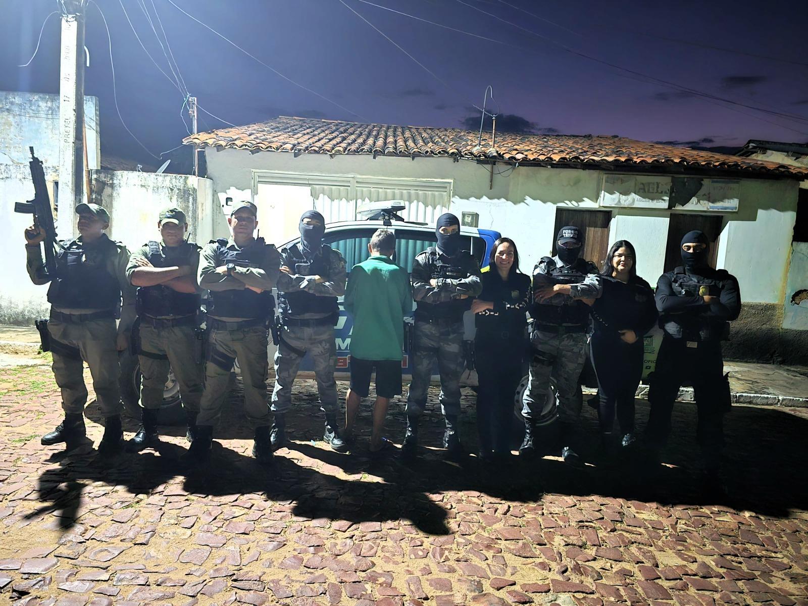 O homem estava foragido há sete anos