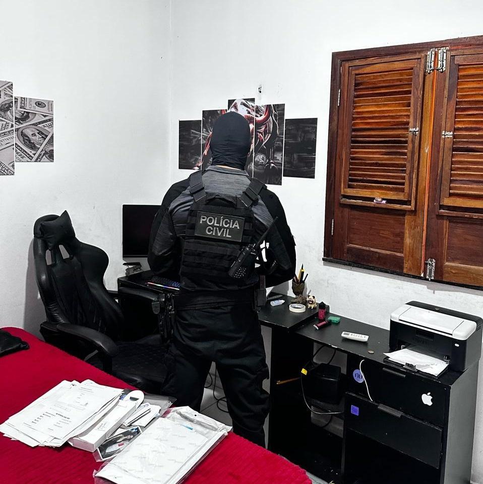 O líder da organização criminosa foi preso em Imperatriz, no Maranhão
