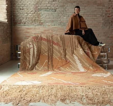 O tapete “Vínculo”, da Coleção Raízes será lançado na 5Vie Design Week