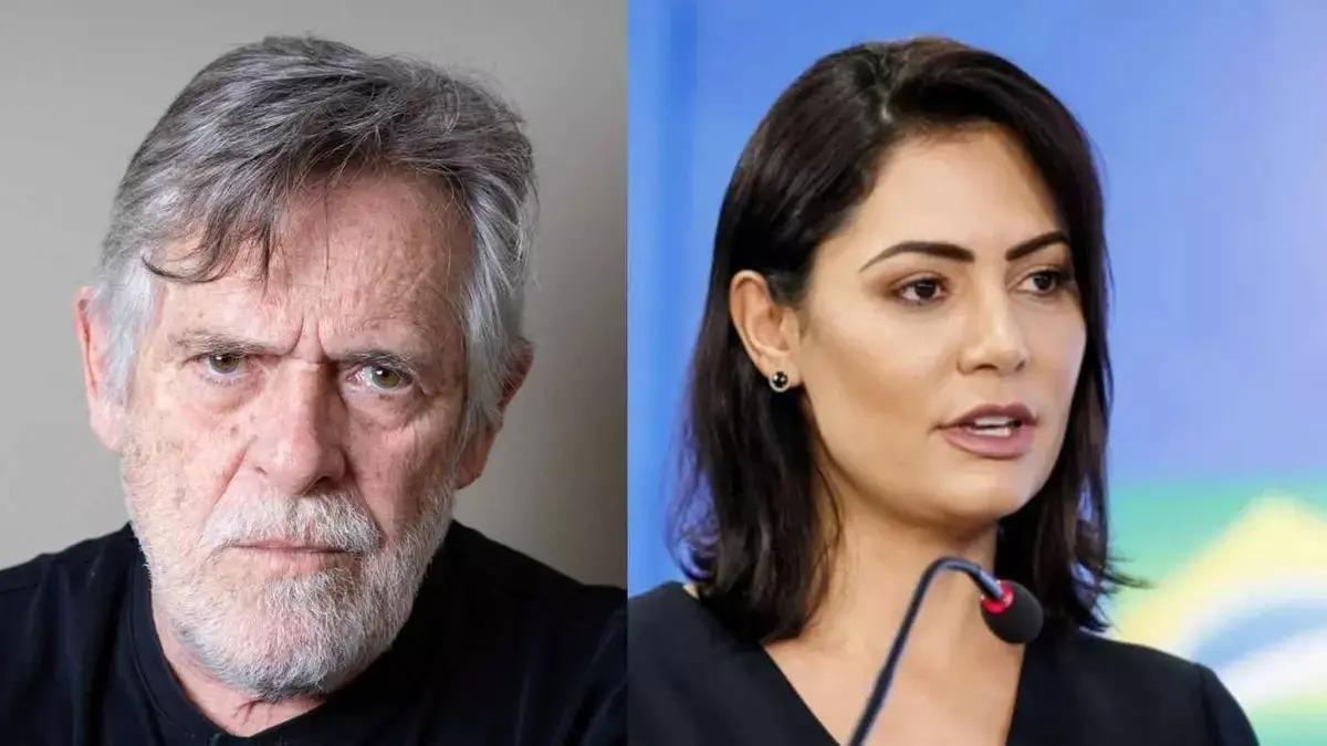 José de Abreu é alvo de processo judicial após crítica a Michelle Bolsonaro nas redes sociais