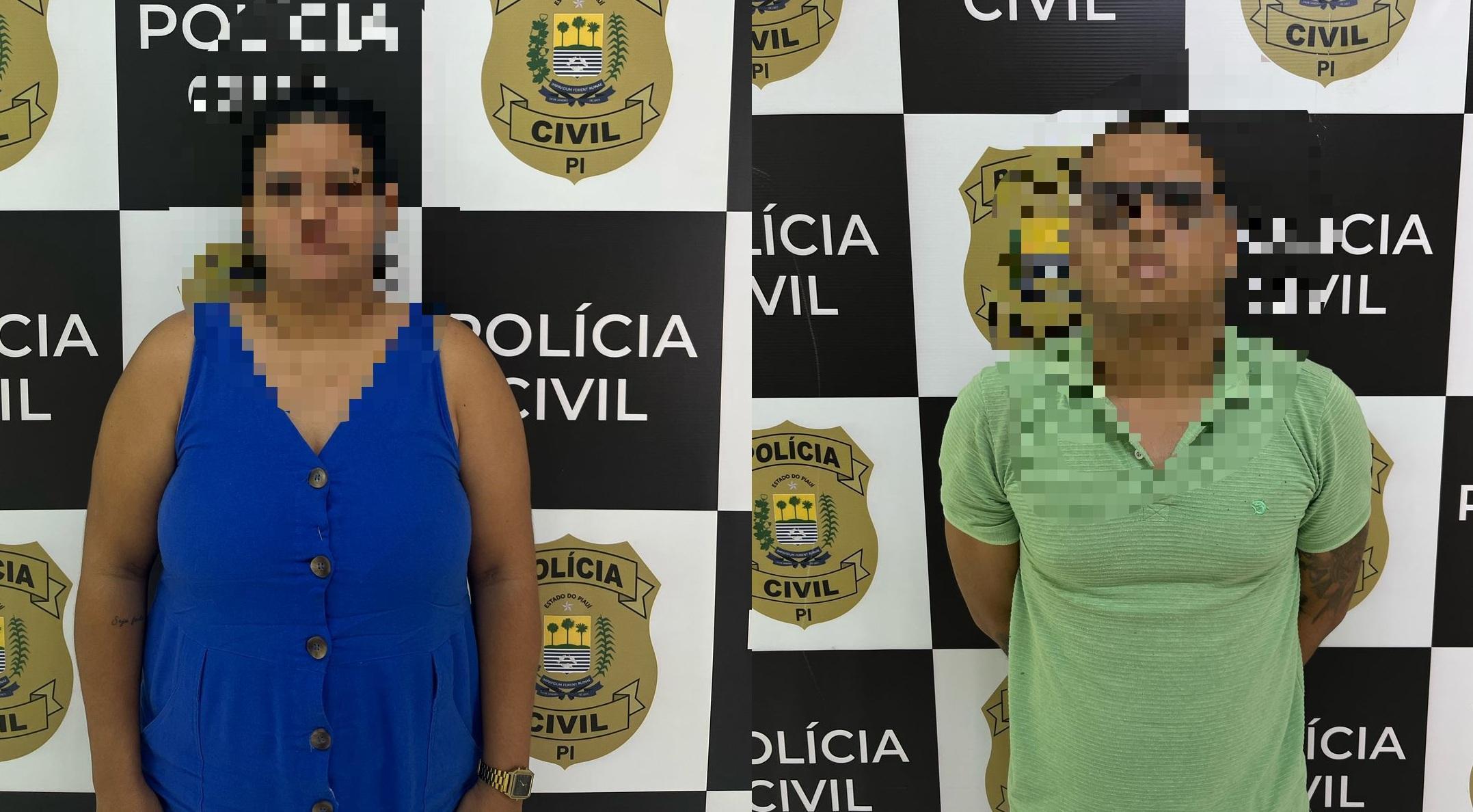 Casal preso suspeito de tráfico de drogas e corrupção de menores