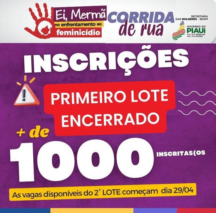As inscrições para o evento vão até o dia 10 de maio