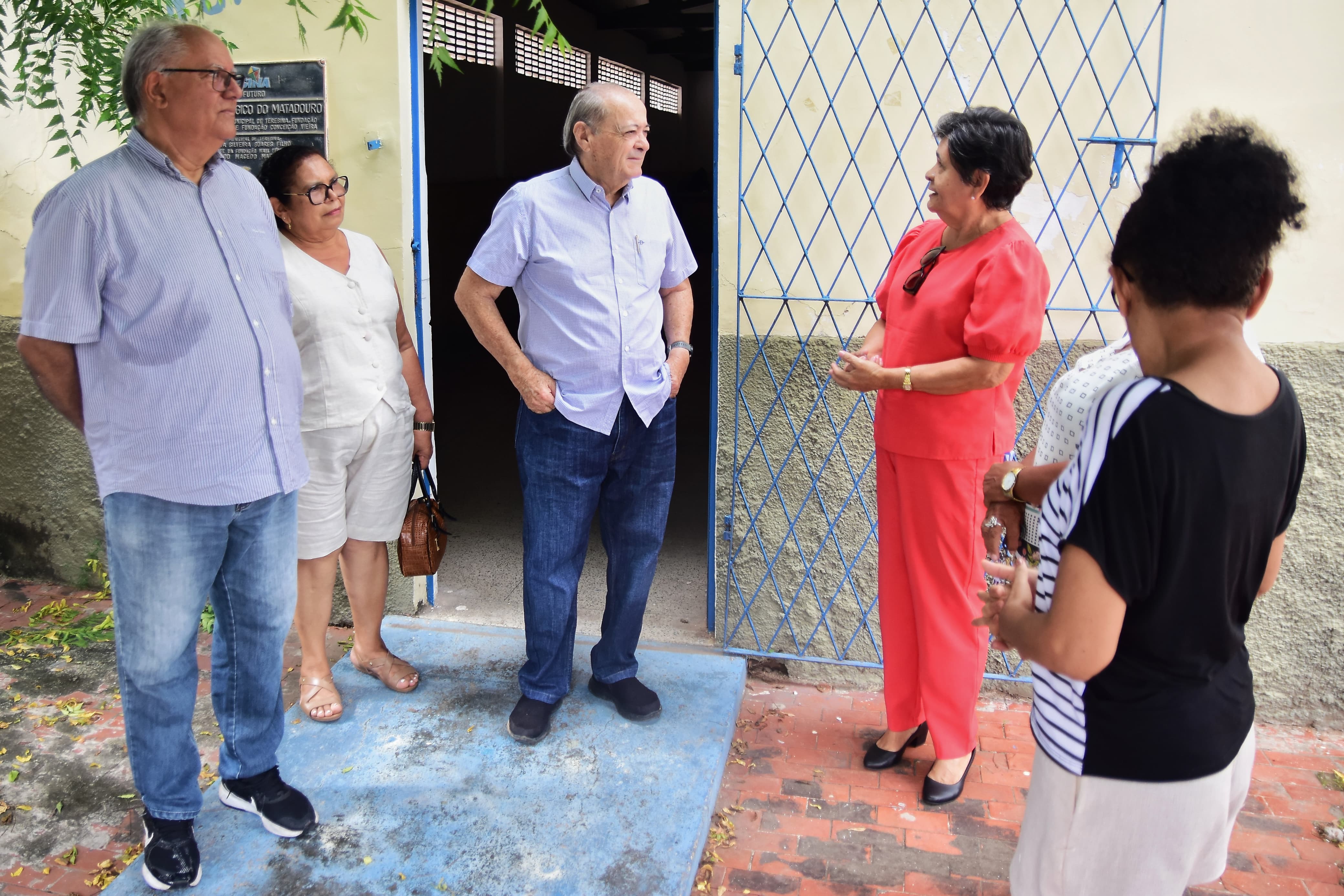 "Dona Helena" e Silvio Mendes se encontraram no bairro Poty Velho nessa segunda (28)