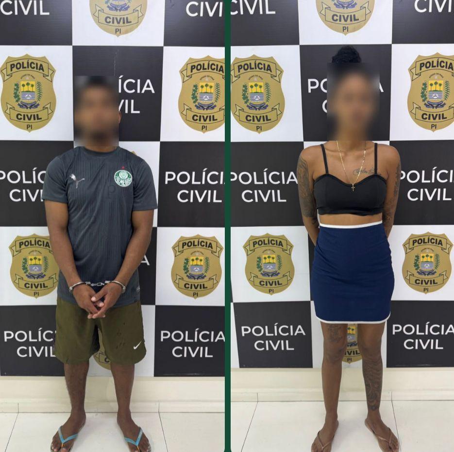 O homem que foi flagrado filmando os policiais e sua companheira
