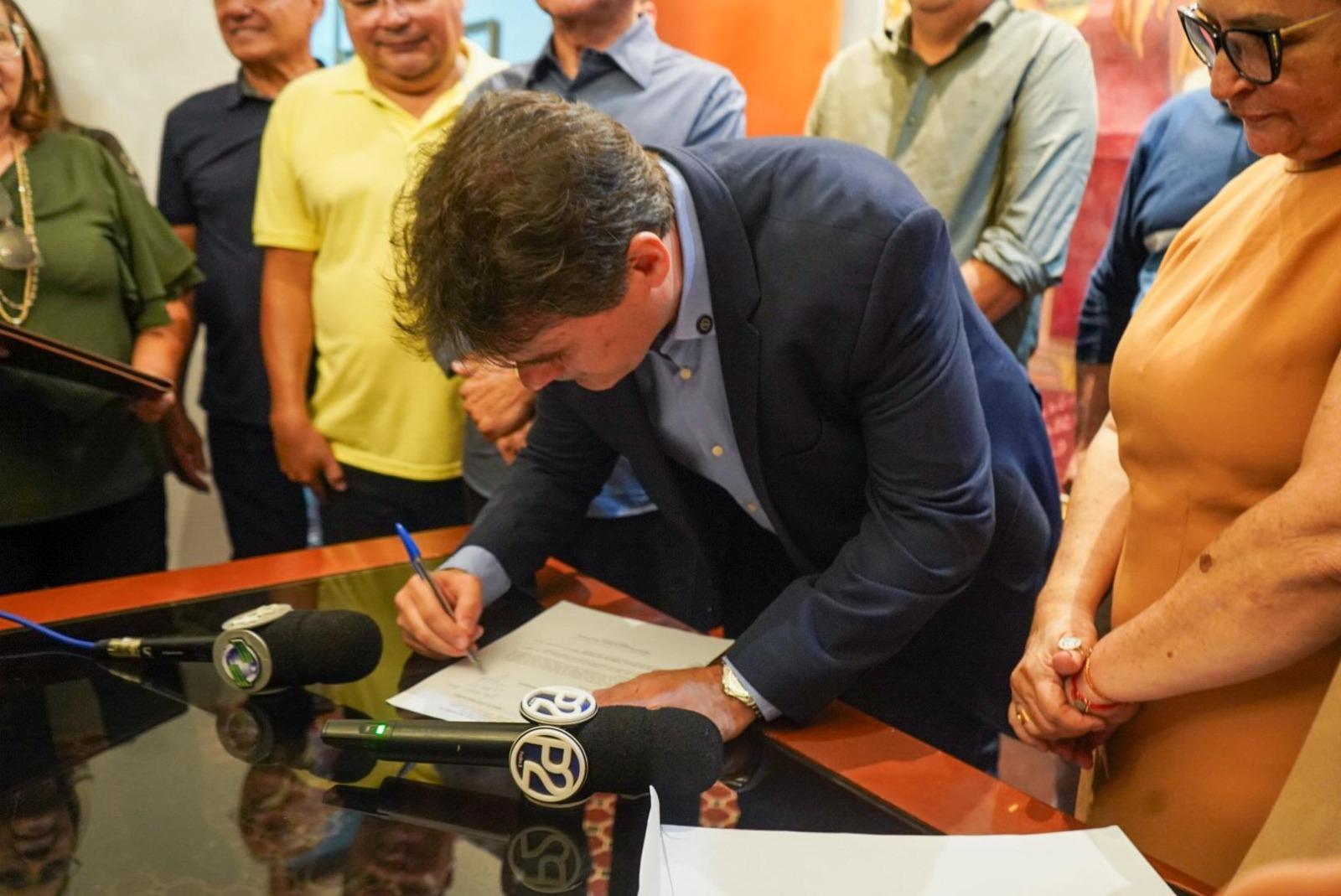 O governador em exercício do Piauí, deputado estadual Severo Eulálio, esteve em Pedro II nesta quarta-feira (14)