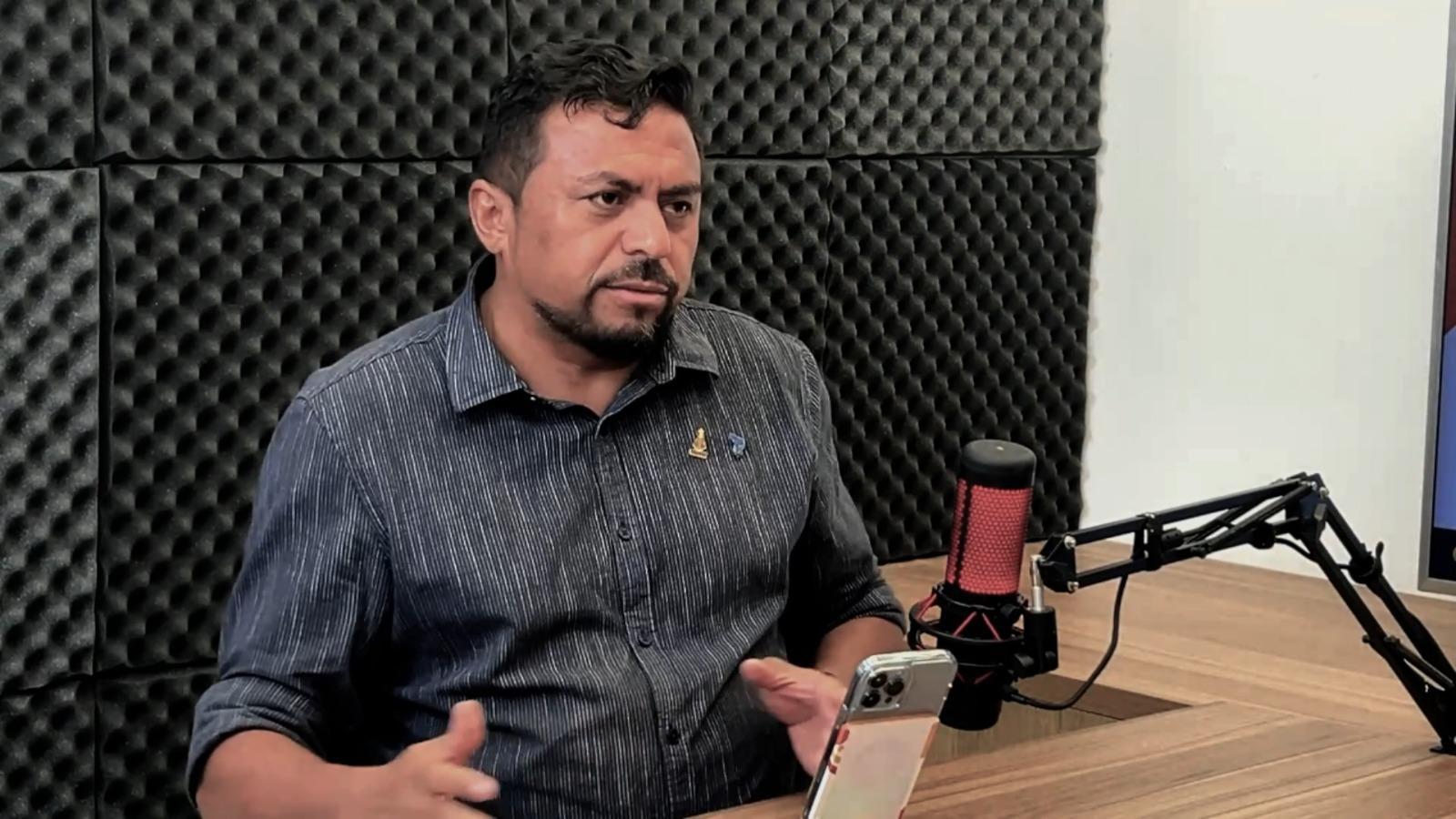 O vereador João Pereira, em entrevista ao Piauí Hoje