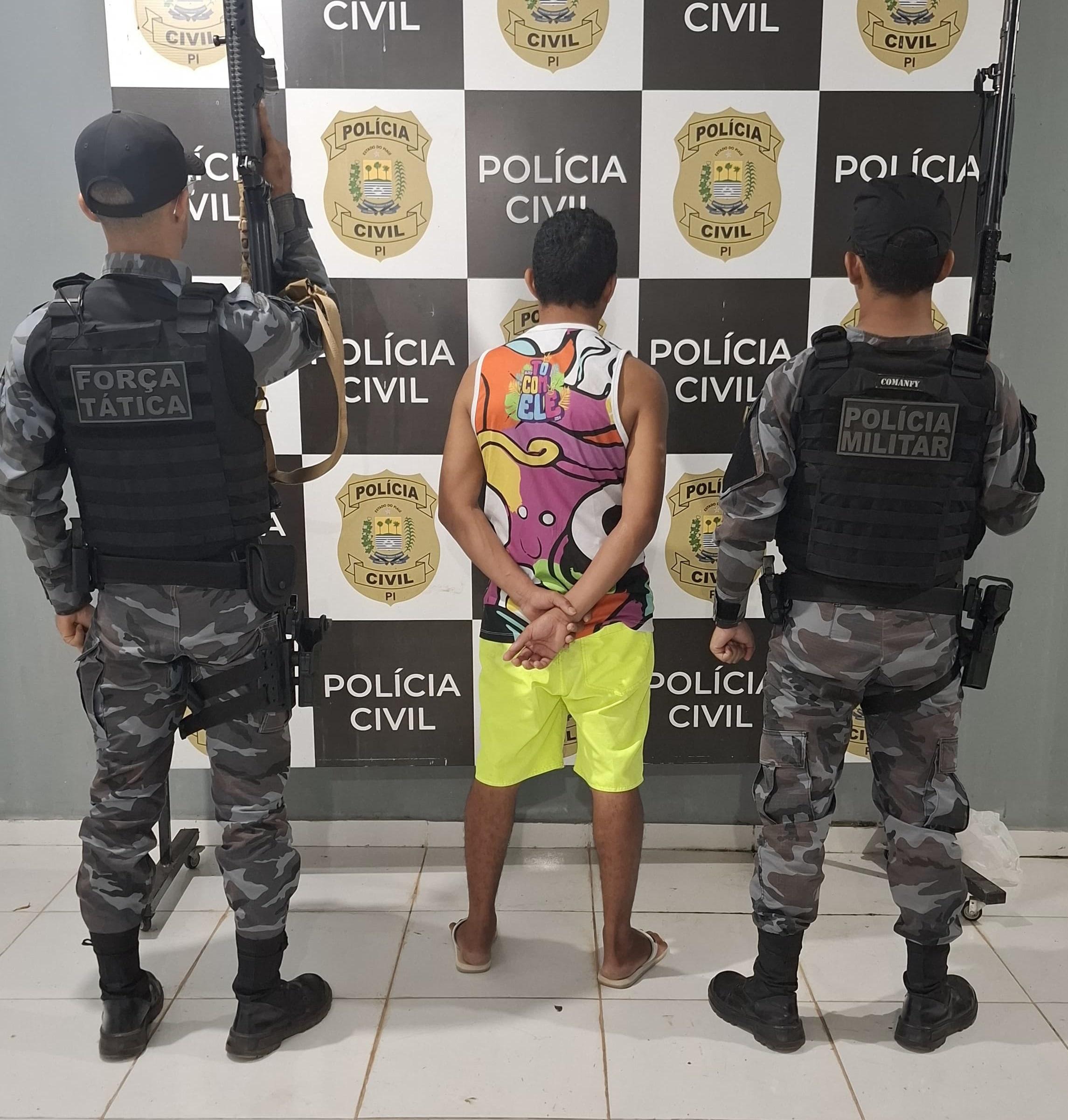Segundo a polícia, o suspeito apresentava sinais visíveis de embriaguez