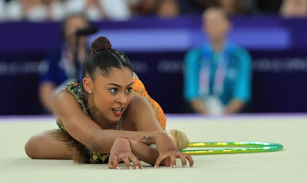 A atleta olímpica Bárbara Domingos encantou o público ao som de Garota de Ipanema