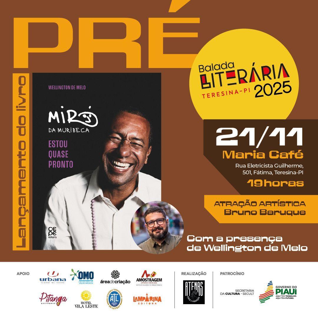 Balada Literária do Piauí tem vasta programação