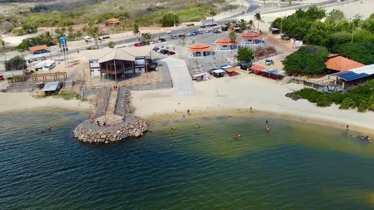 Lagoa do Portinho tem volume de água reduzido