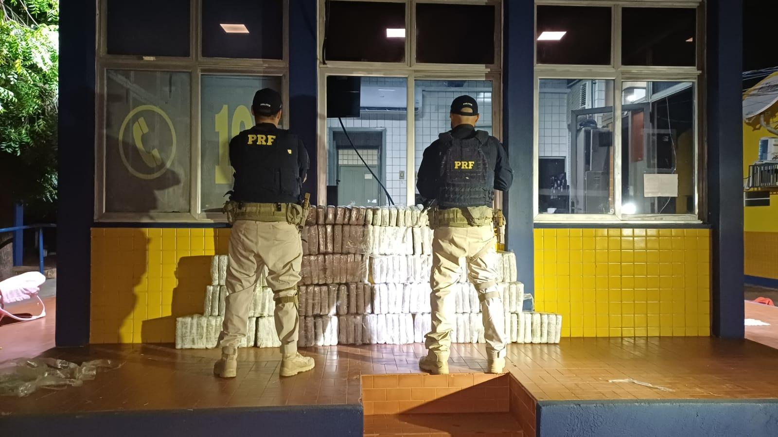 Apreensão de drogas pela Polícia Rodoviária Federal no Piauí