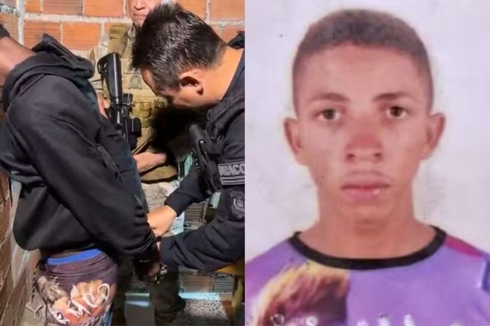 Vídeo: polícia prende “Pivete” suspeito de matar rival com tiro na cabeça no Piauí
