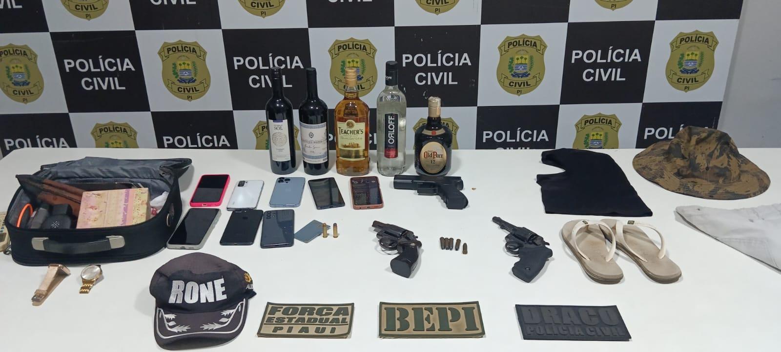 Adolescentes suspeitos de invadir casa e fazer vítimas reféns foram apreendidos na zona Norte de Teresina.