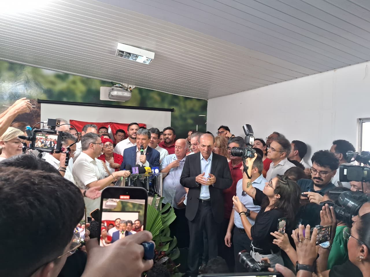 Wellington colocou a disputa local como parte do projeto político do PT em nível federal