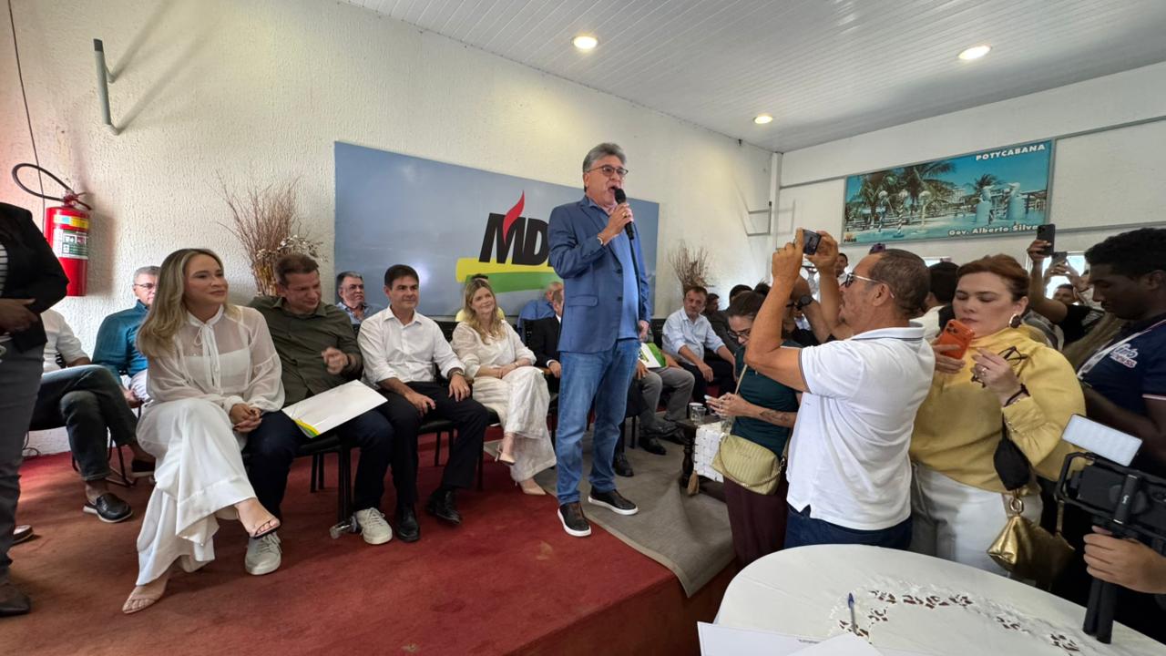 Solenidade de novas filiações ao MDB