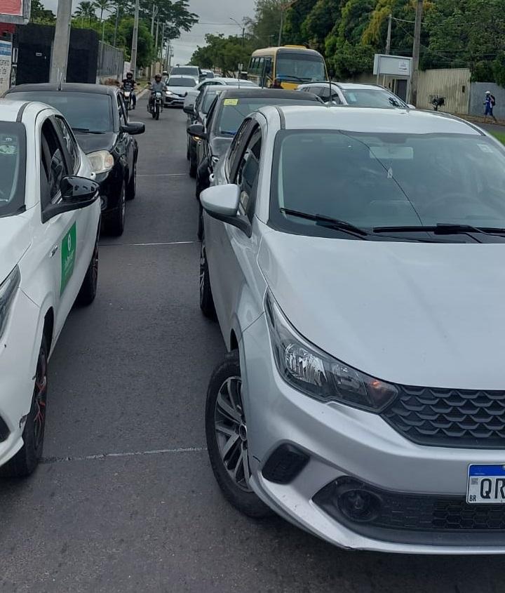 Motoristas de aplicativo em greve