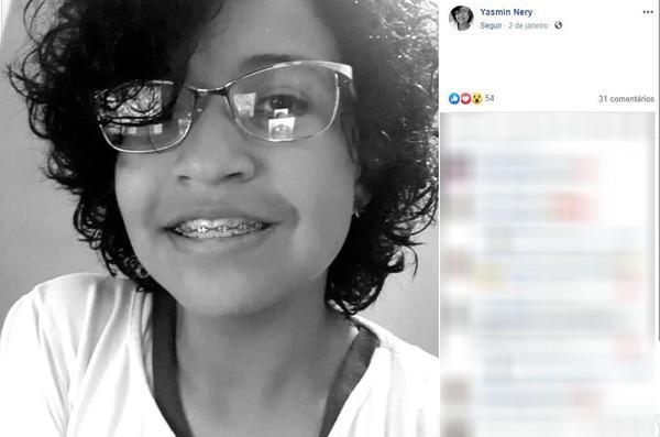 A adolescente Yasmin Nery